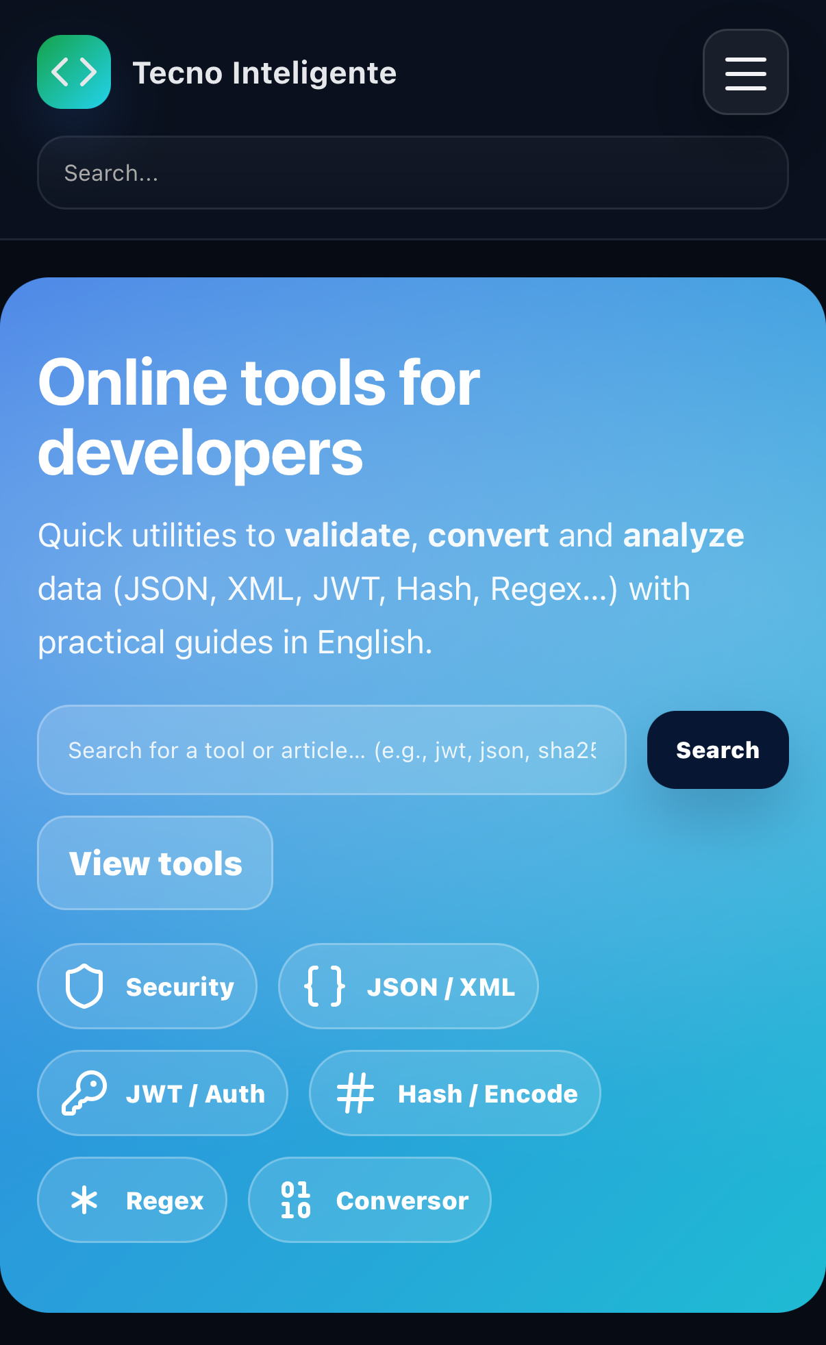 Screenshot 1 of Tecno Inteligente