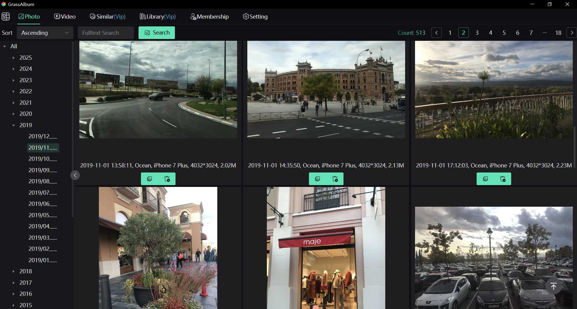 Screenshot 1 of GrassAlbum