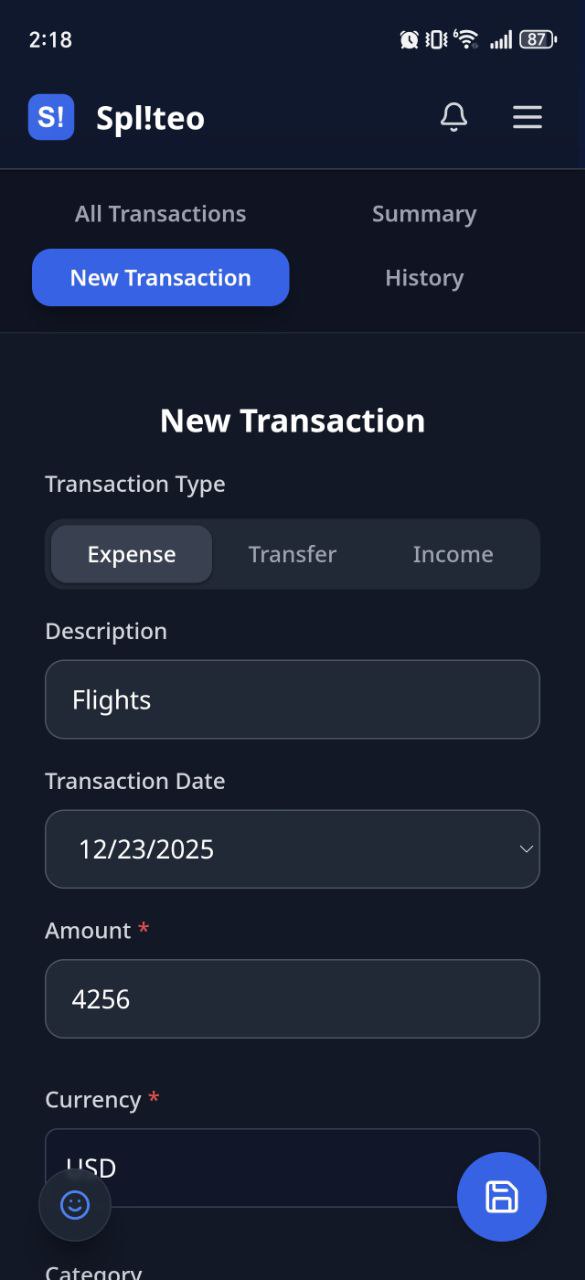 Screenshot 4 of Spliteo