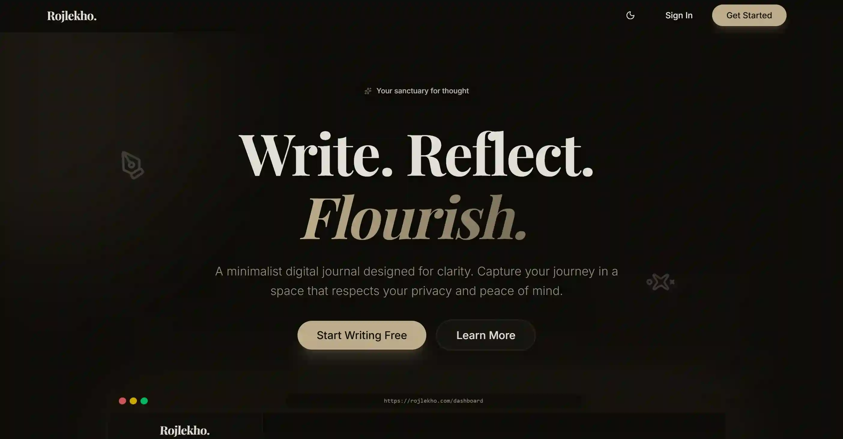 Screenshot 1 of Rojlekho - Your Digital Journal