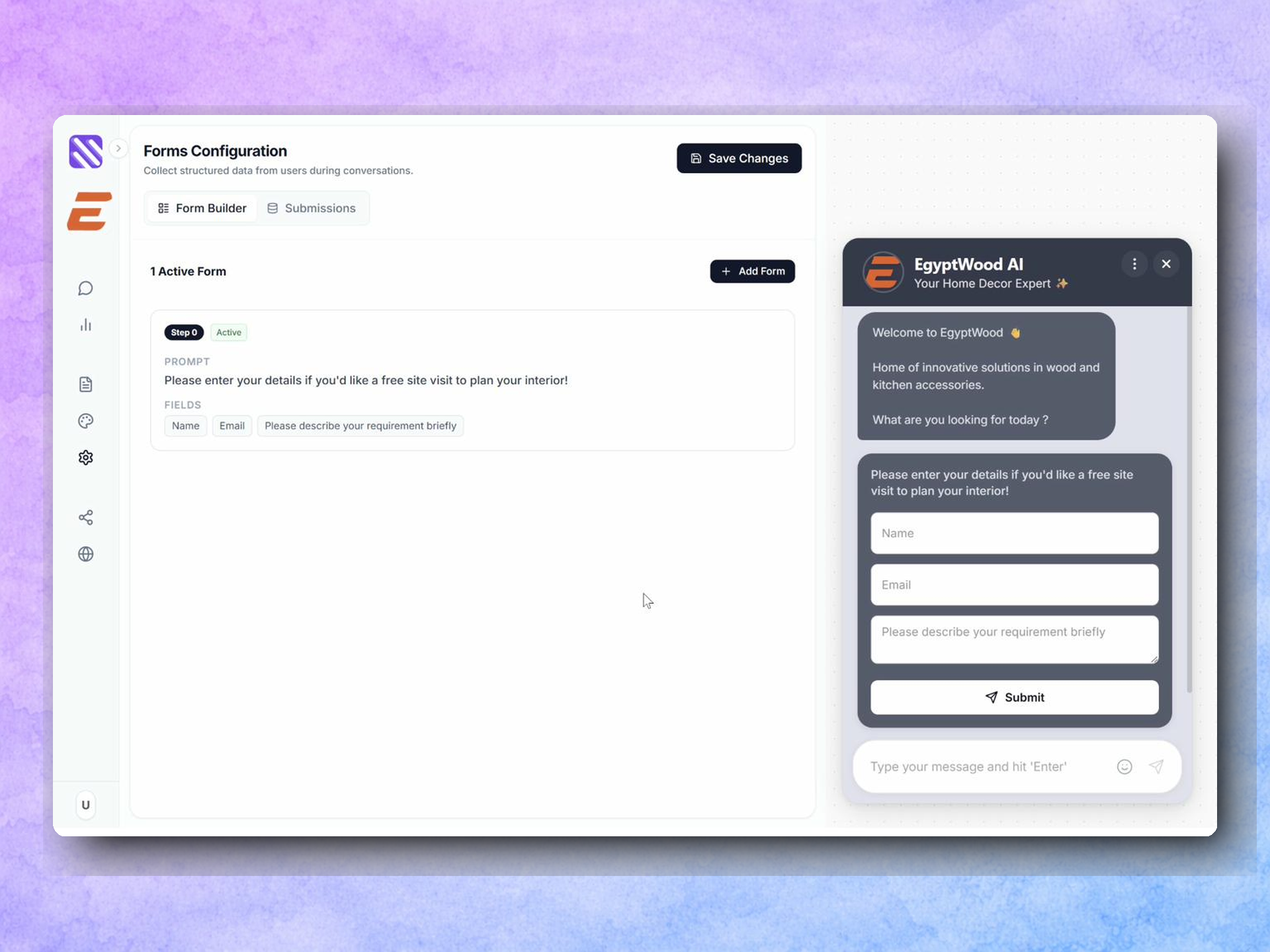 Screenshot 5 of SmushChat AI Chatbot Agent Builder