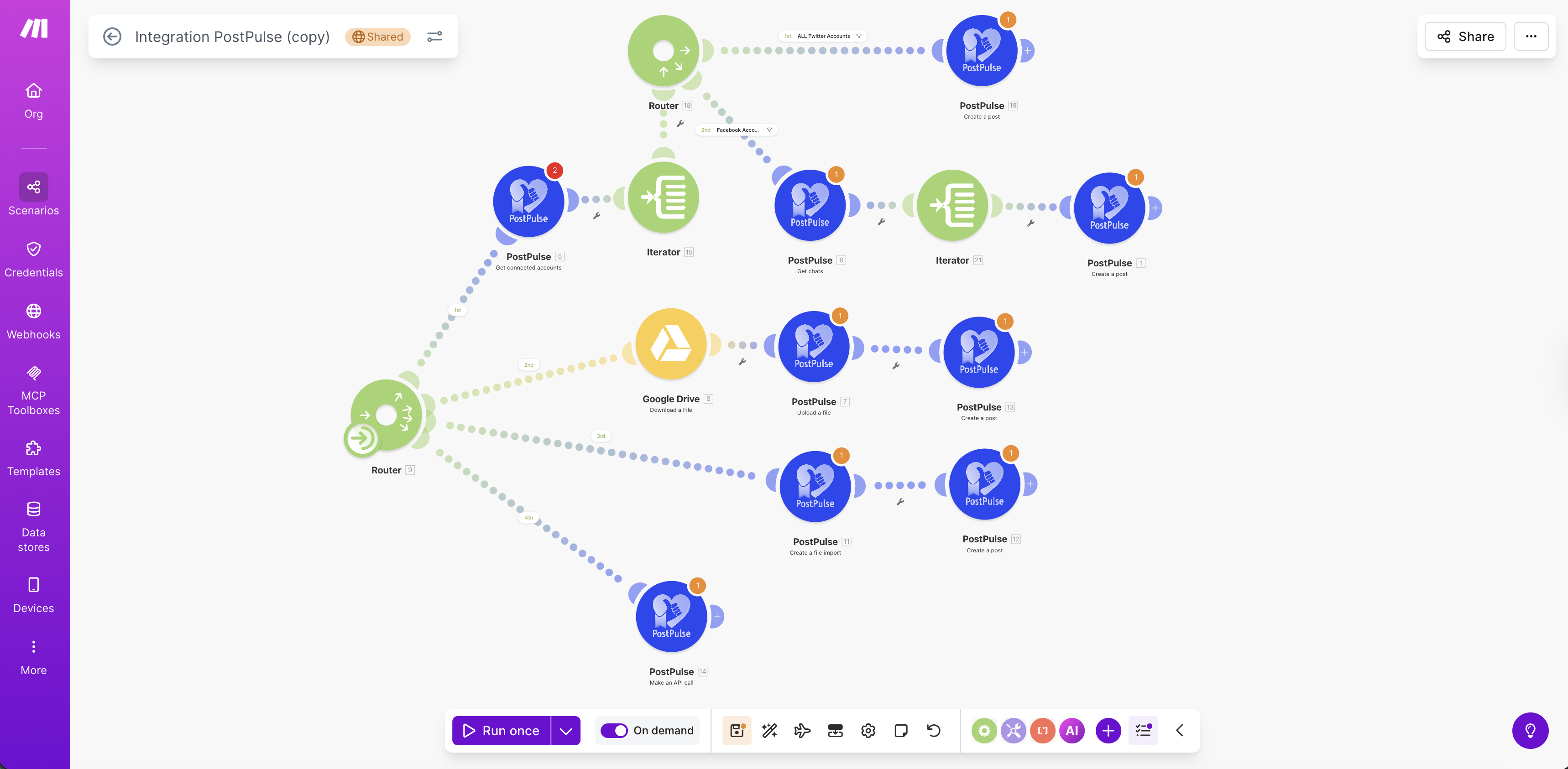 Screenshot 2 of PostPulse for Developers