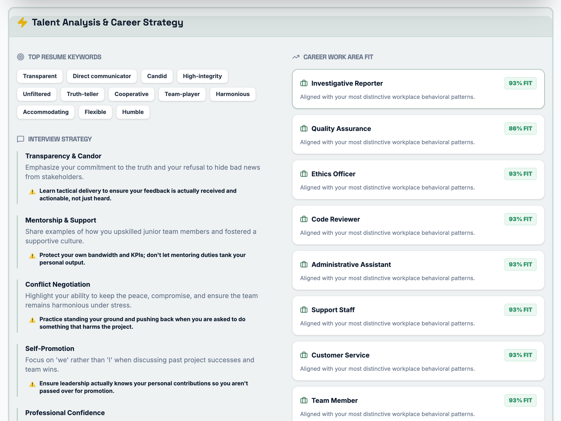 Screenshot 5 of WorkFive - Free Assessment for Work