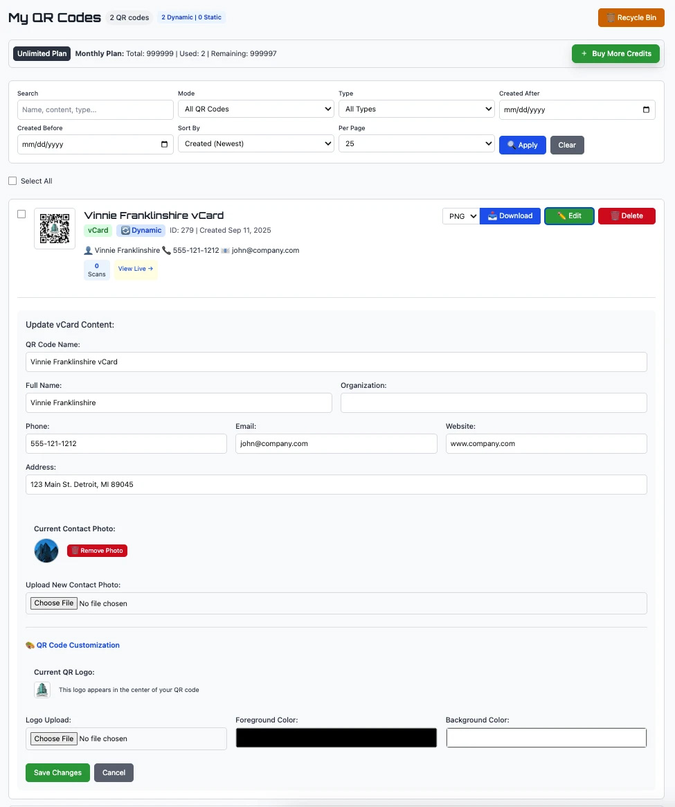 Screenshot 3 of QR Code Better