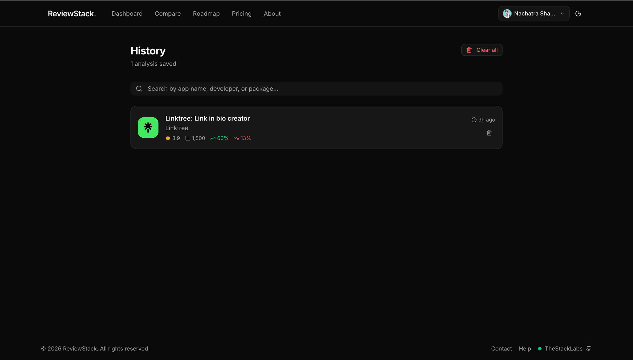Screenshot 2 of Review Stack