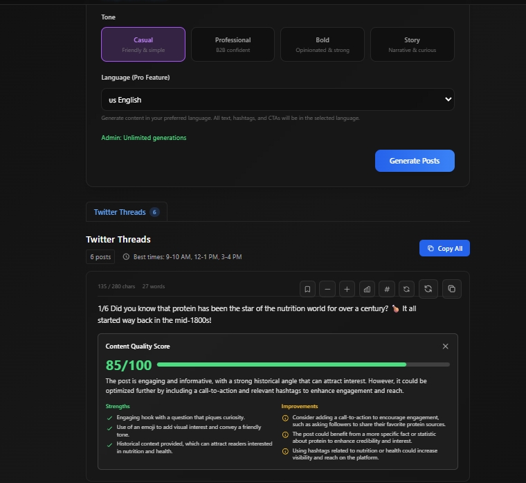 Screenshot 3 of Wiz Write AI
