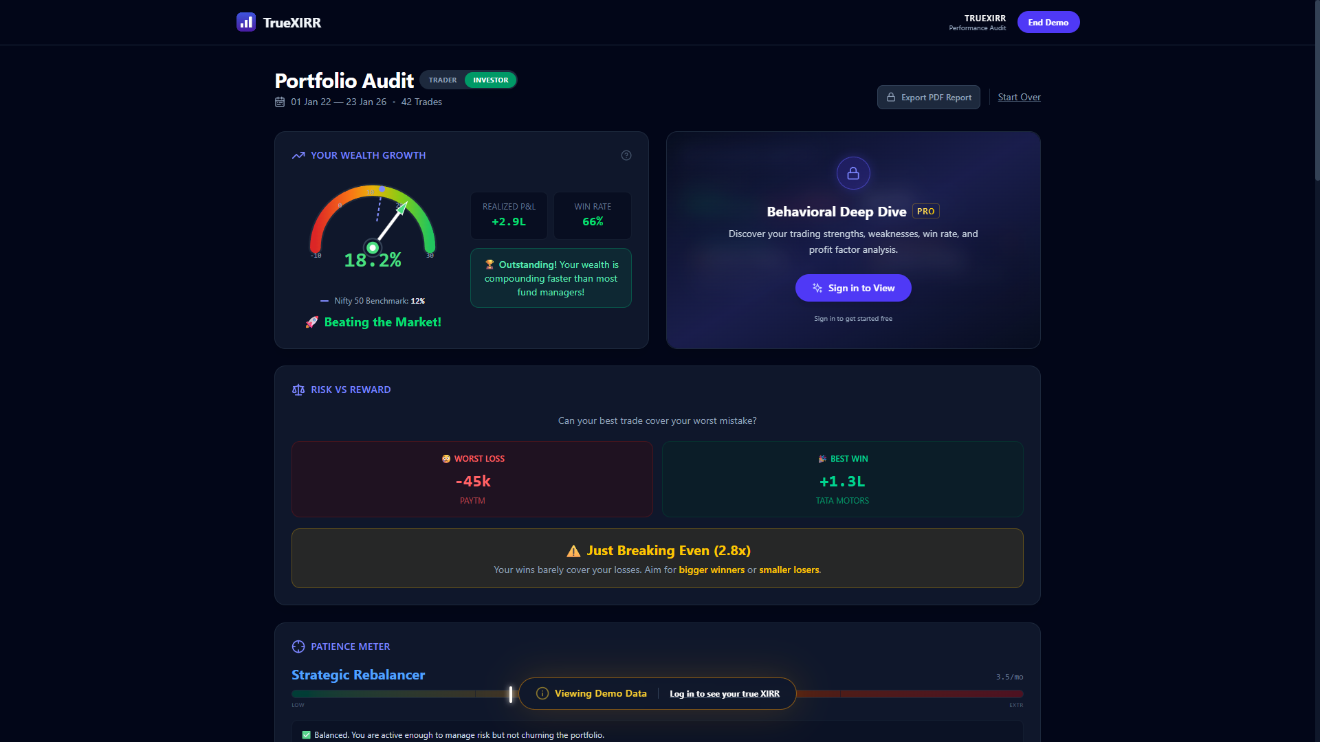 Screenshot 7 of TrueXIRR