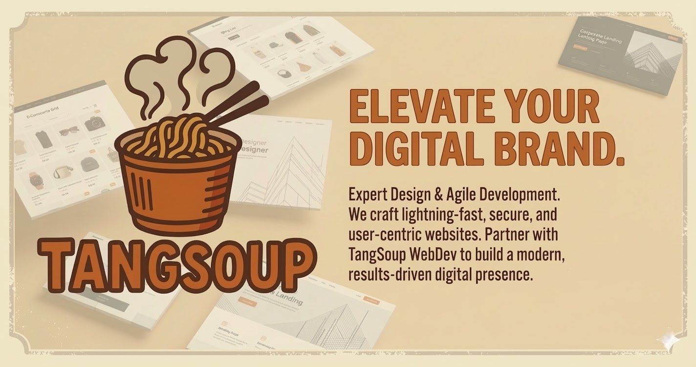 Screenshot 1 of TangSoup|WebDesign&Dev