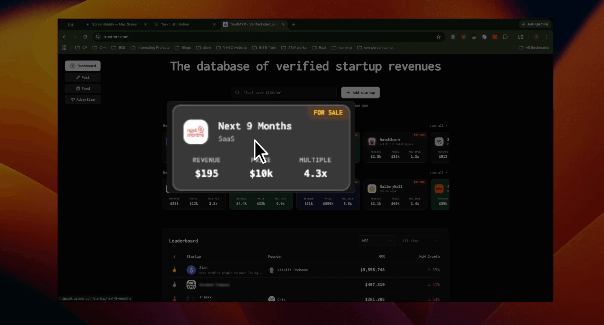 Screenshot 3 of ScreenBuddy