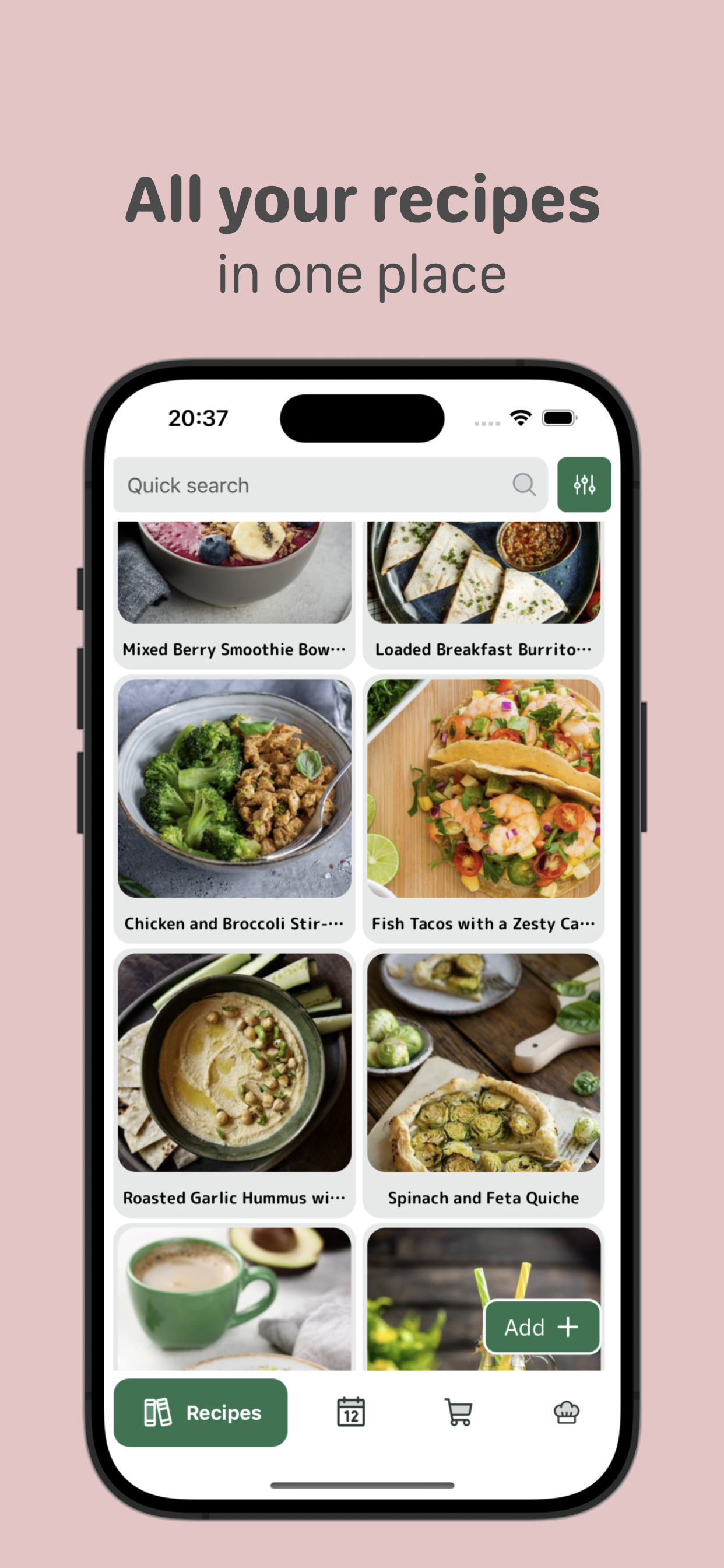 Screenshot 2 of CookZone Recipe Manager