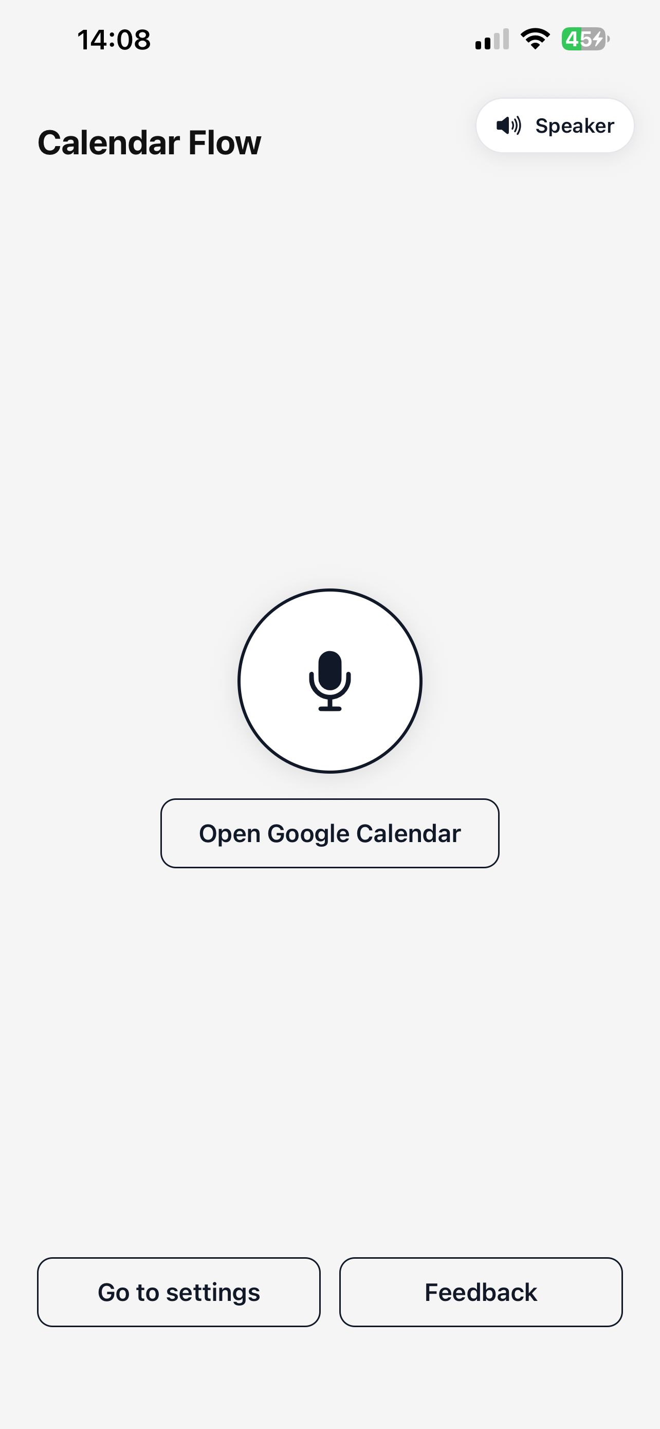 Screenshot 1 of CalendarFlow