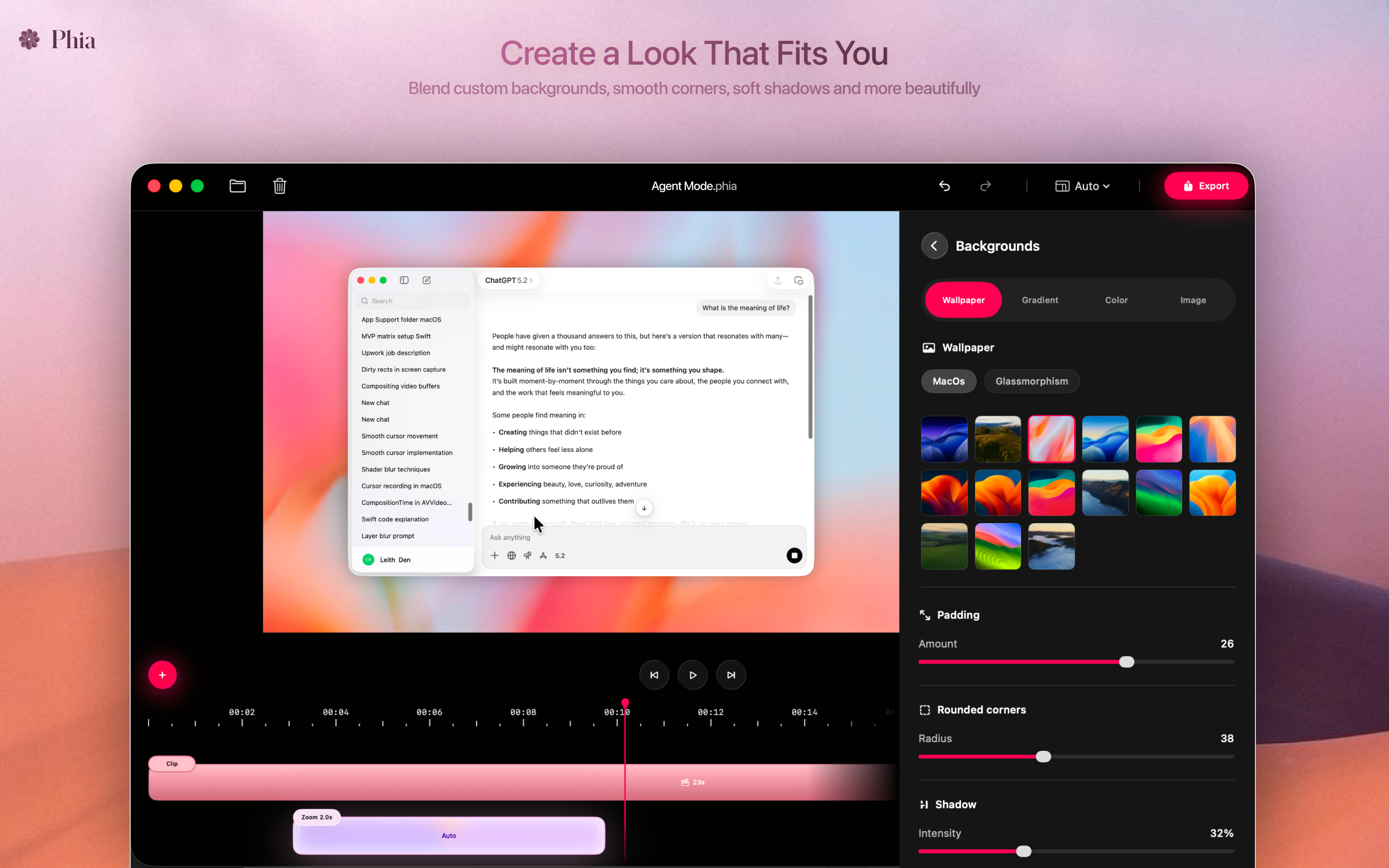 Screenshot 4 of Phia