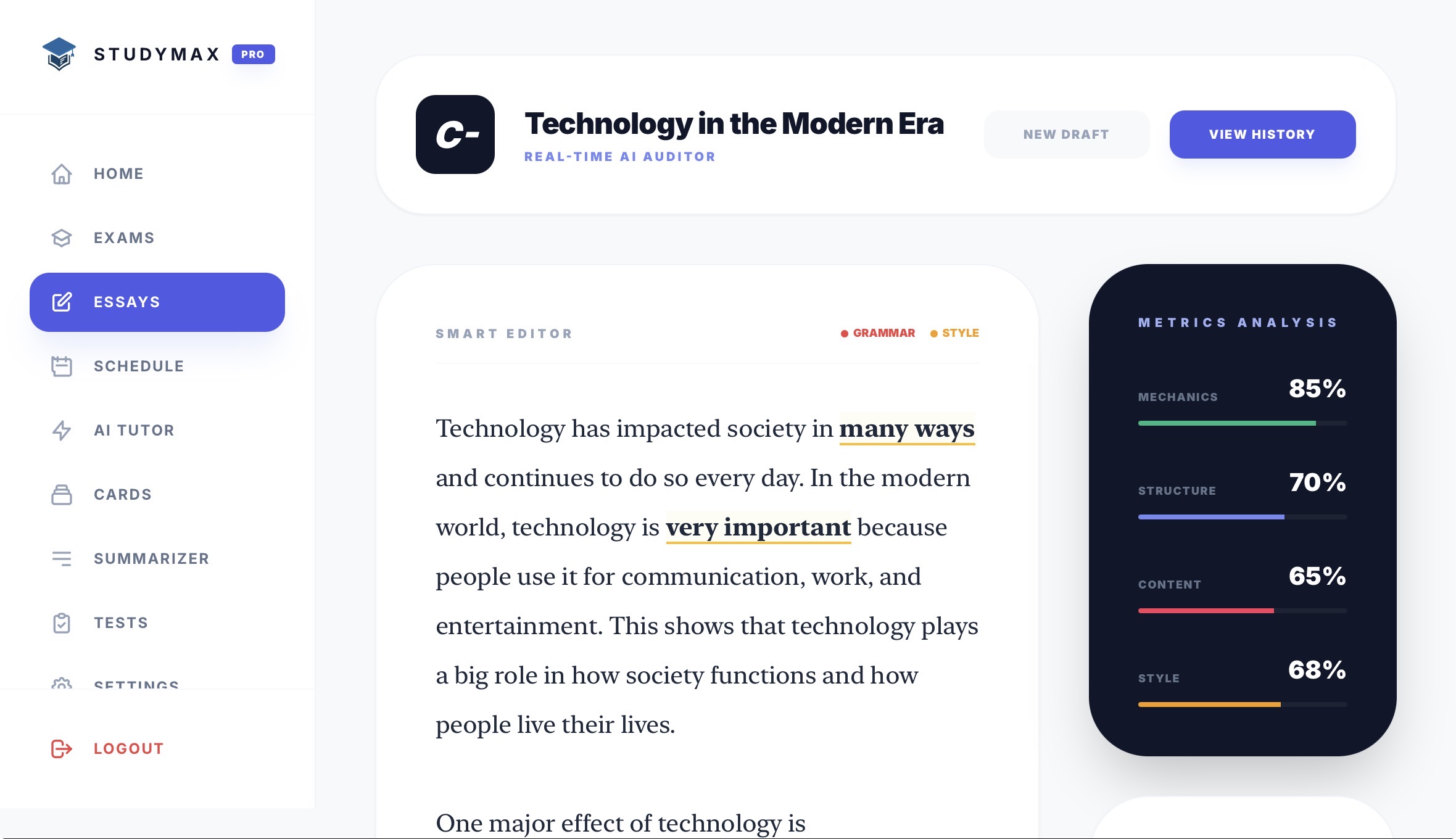 Screenshot 3 of StudyMAX AI