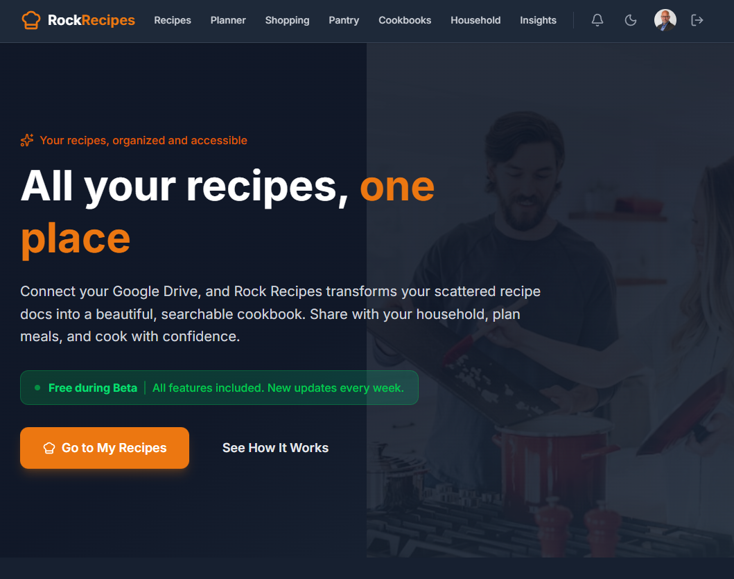 Screenshot 1 of Rock Recipes