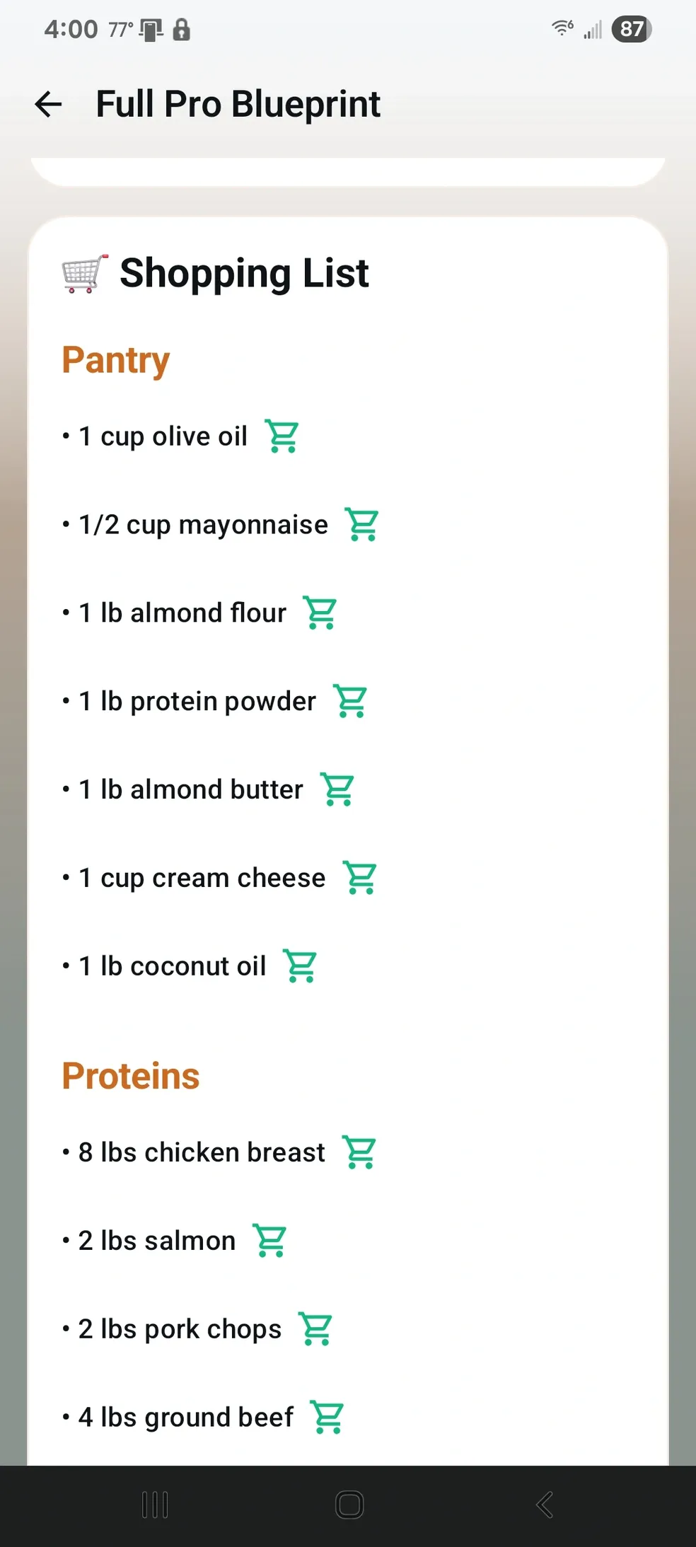 Screenshot 3 of Coachie AI Health