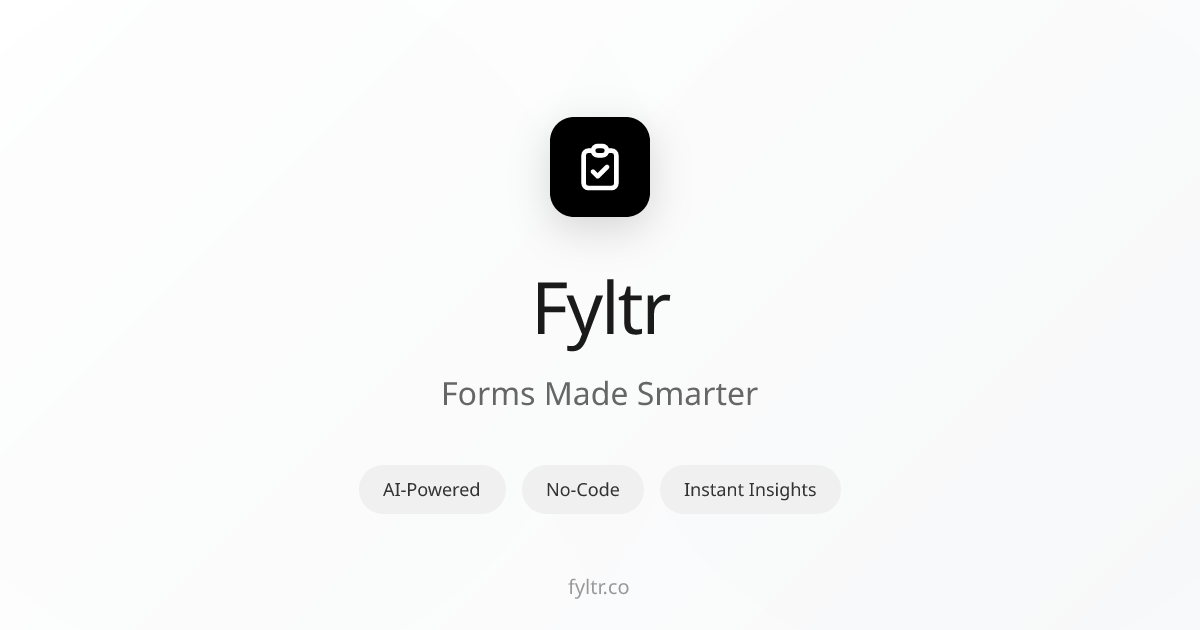 Screenshot 1 of Fyltr - Forms Made Smarter