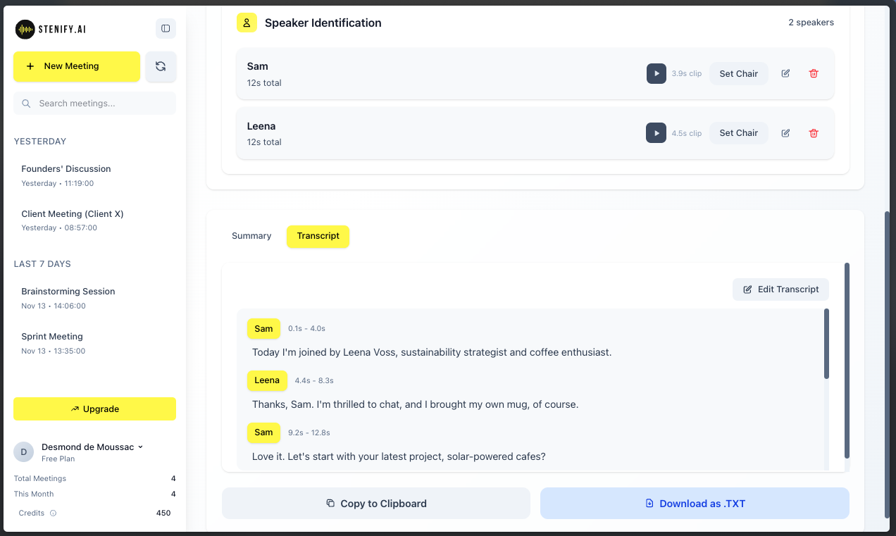 Screenshot 4 of StenifyAI