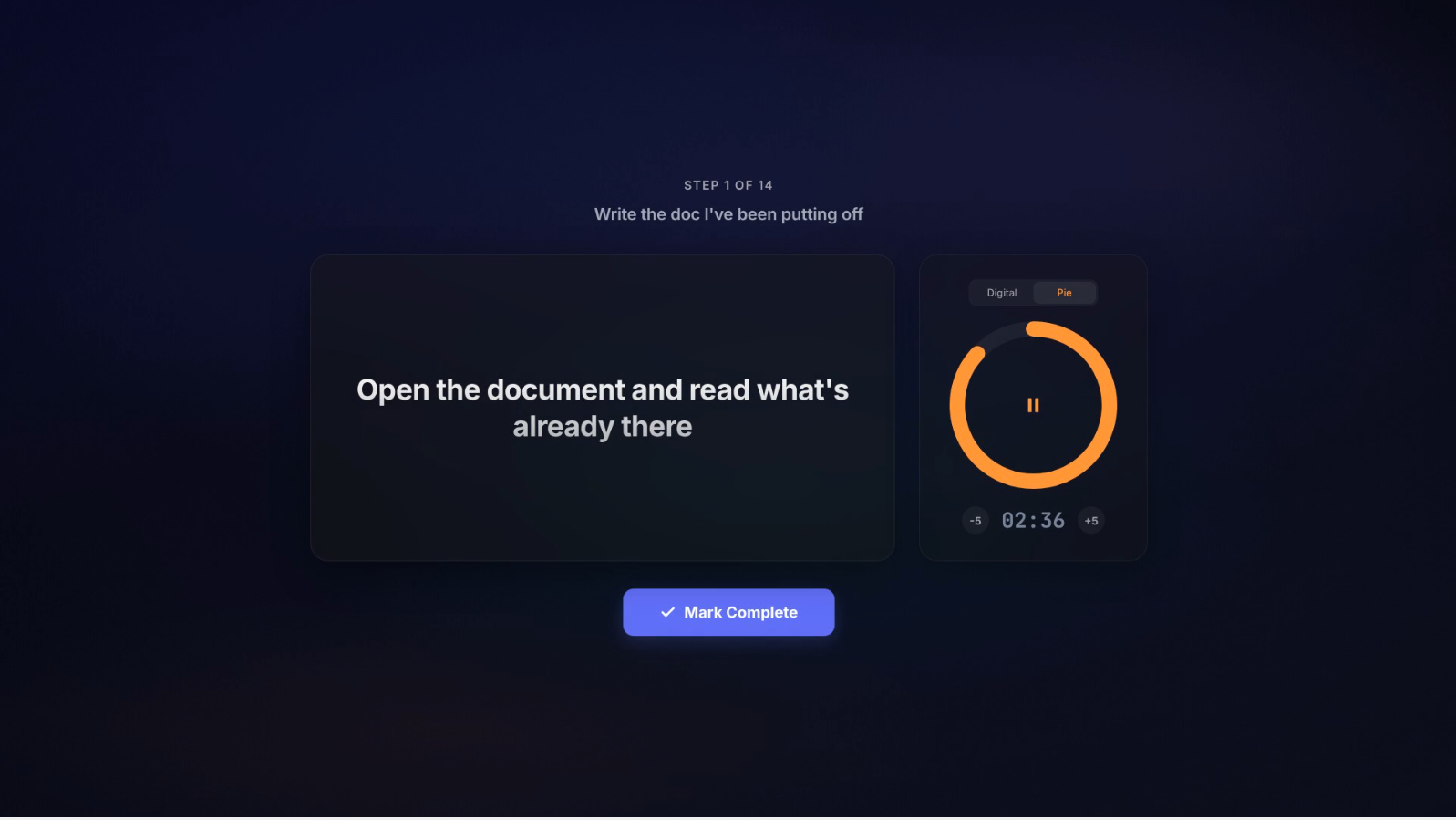 Screenshot 3 of HealUp - Finish What Matters