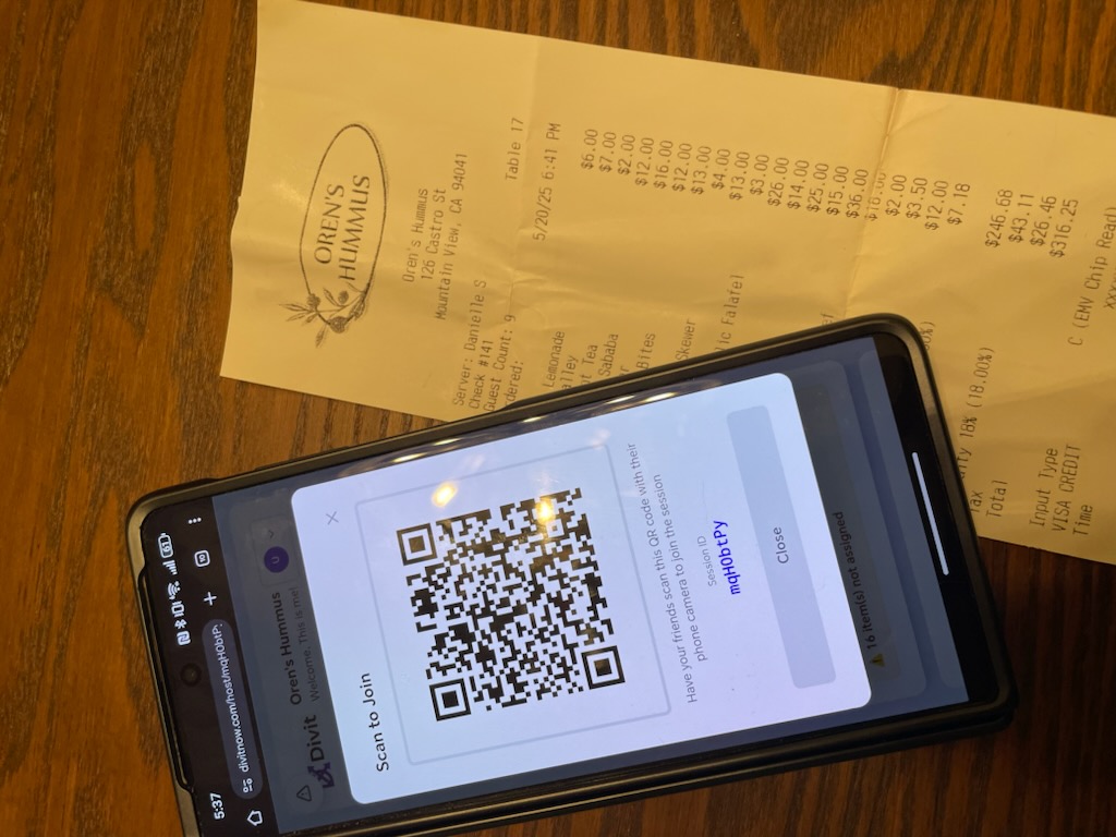 Screenshot 2 of Divit - Easy Bill Splitting in a Snap