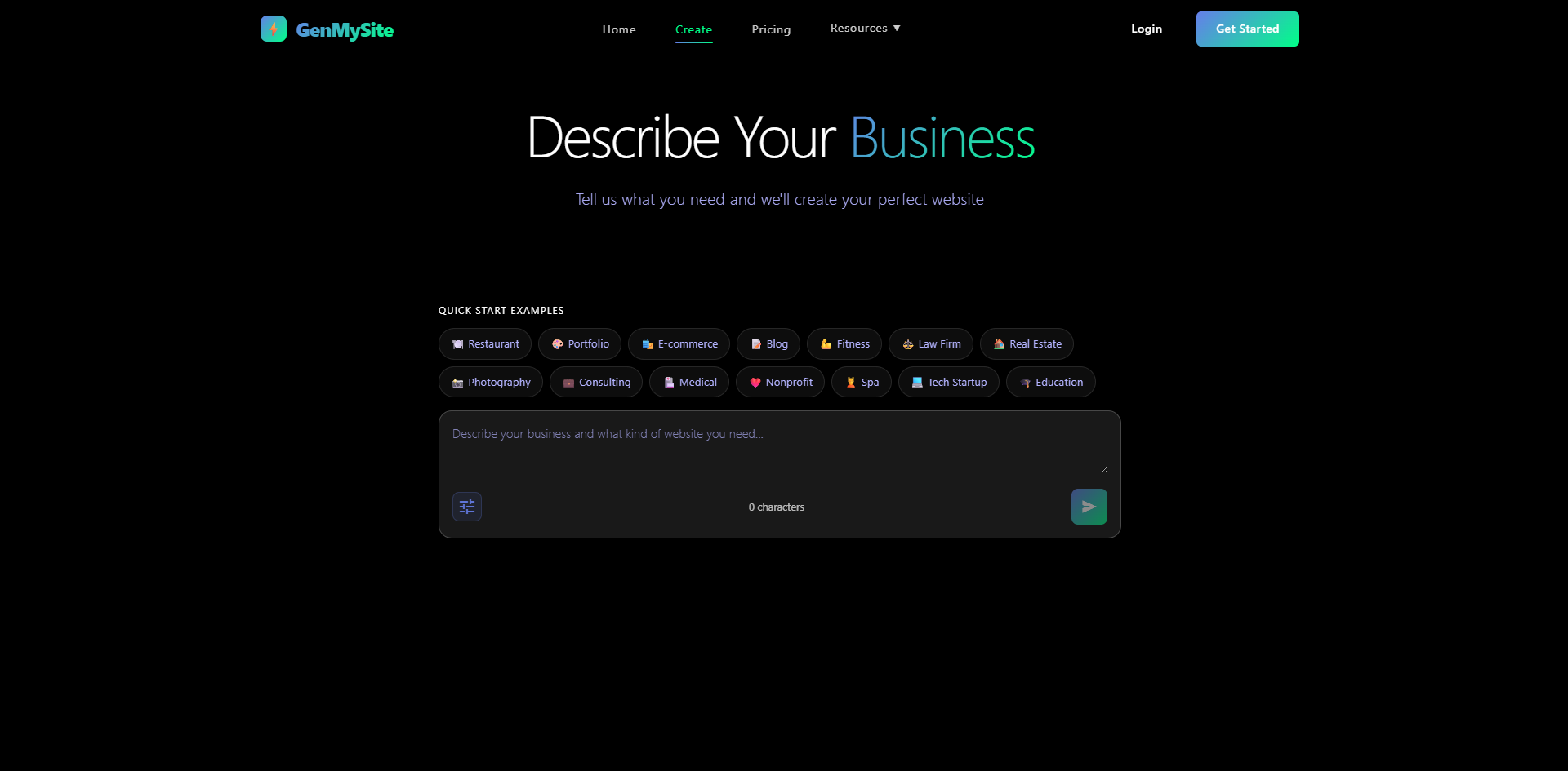 Screenshot 2 of GenMySite