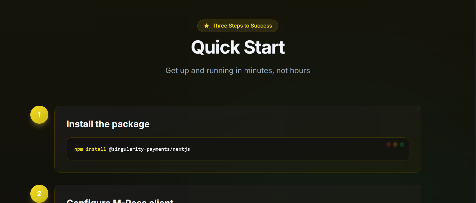 Screenshot 3 of singularity payments