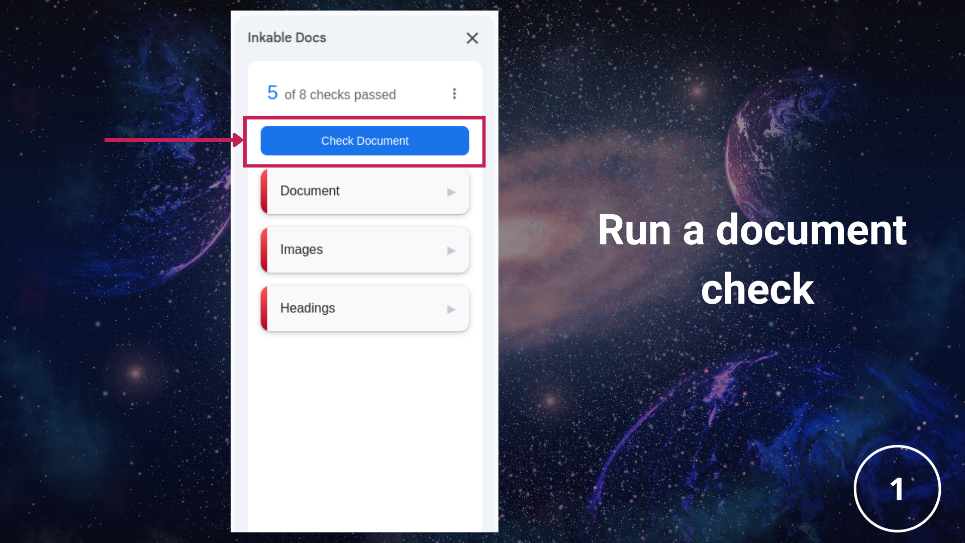Screenshot 2 of AI PDF Accessibility for Google Docs