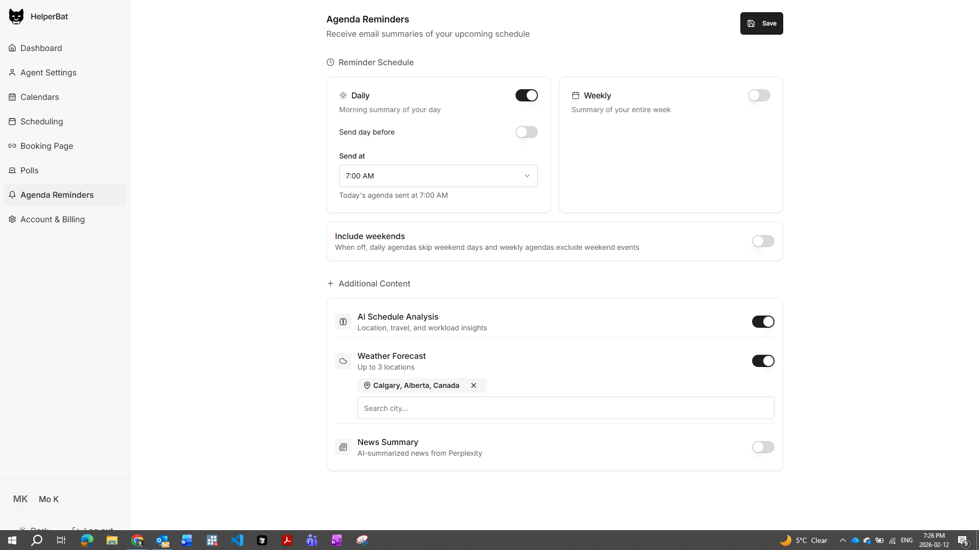 Screenshot 5 of HelperBat