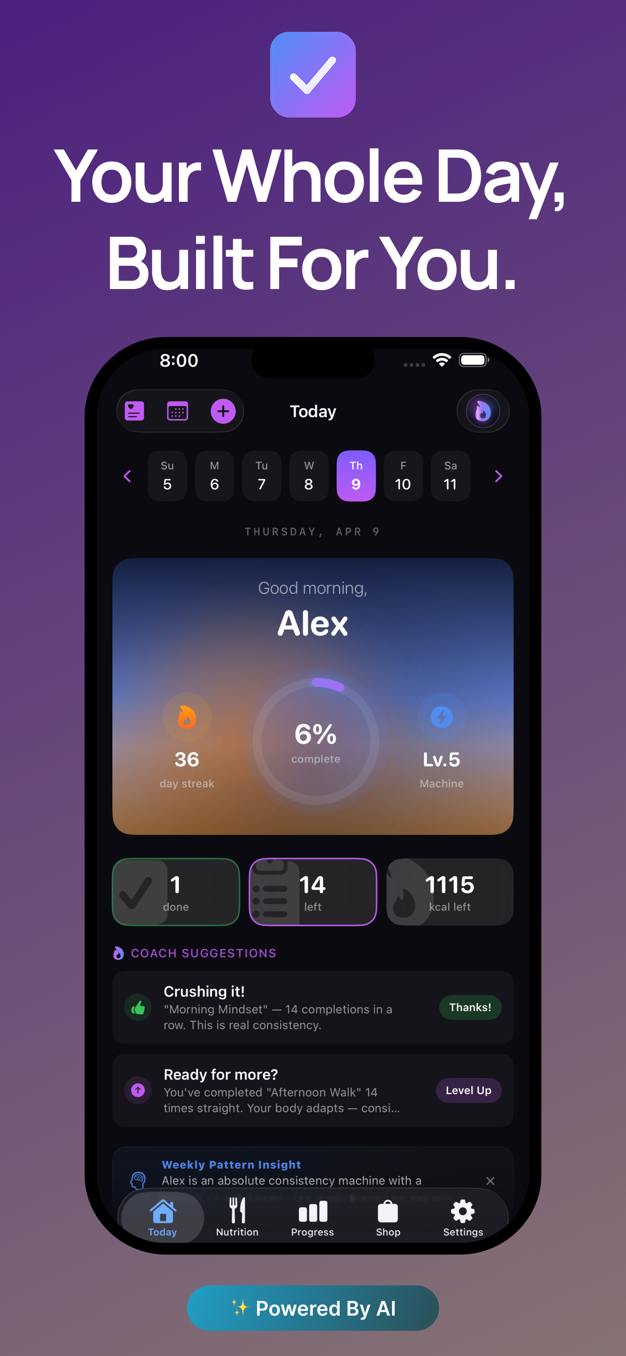 Screenshot 1 of RoutineAI