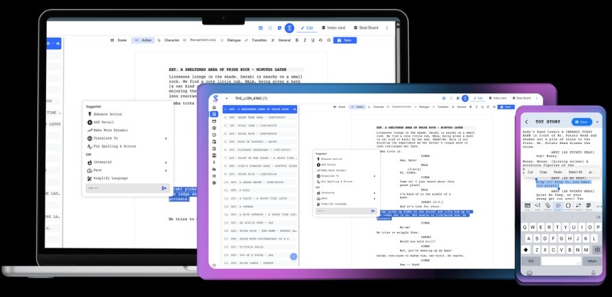 Screenshot 9 of AI Script Breakdown Software| Studiovity