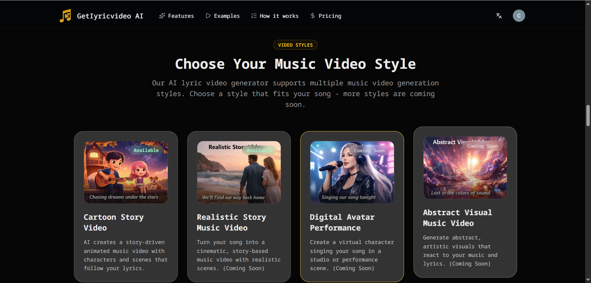 Screenshot 4 of GetLyricVideo AI