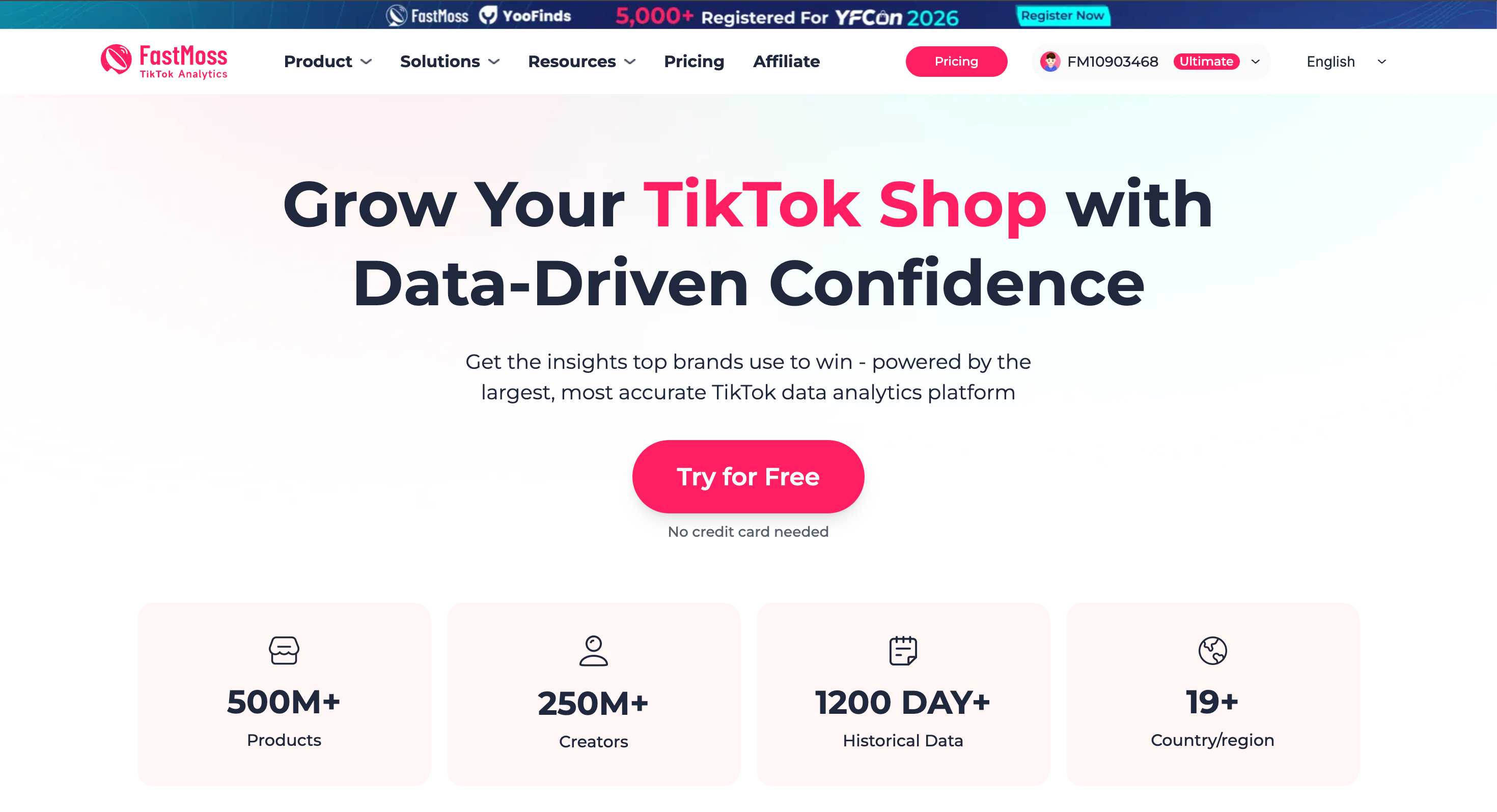 Screenshot 1 of FastMoss