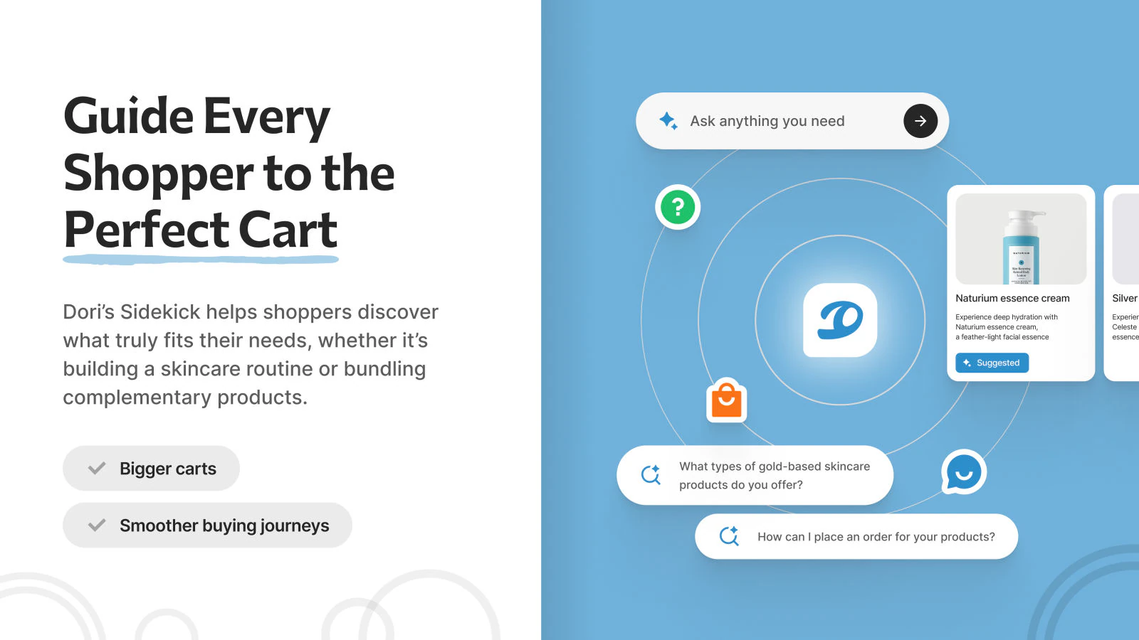 Screenshot 1 of Dori: AI Search & Chatbot
