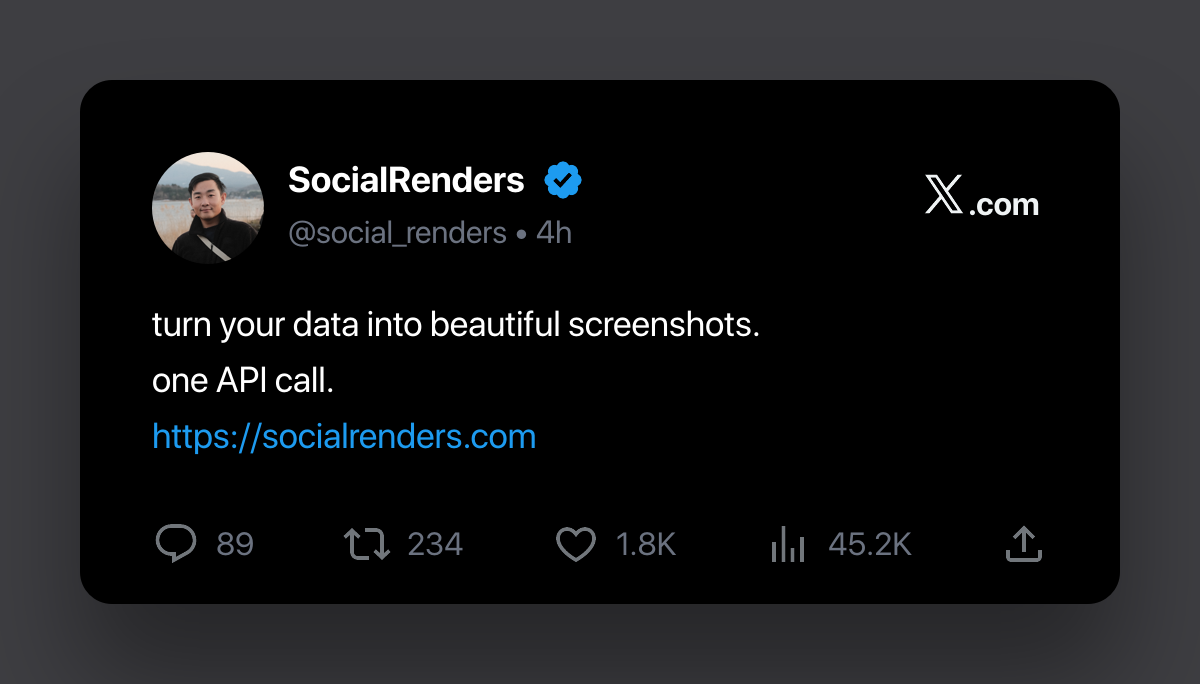 Screenshot 2 of Social Renders