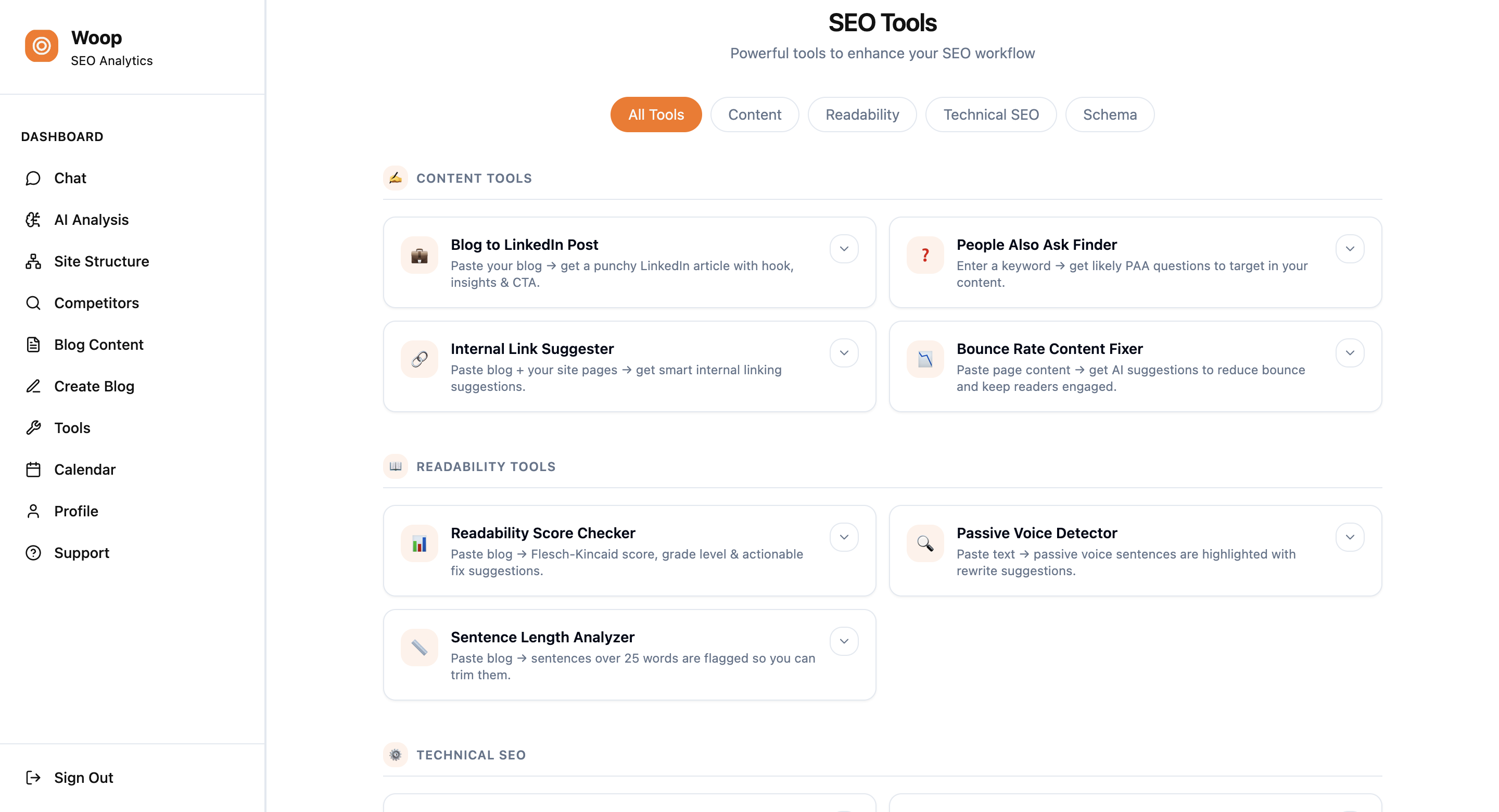 Screenshot 1 of Woop AI