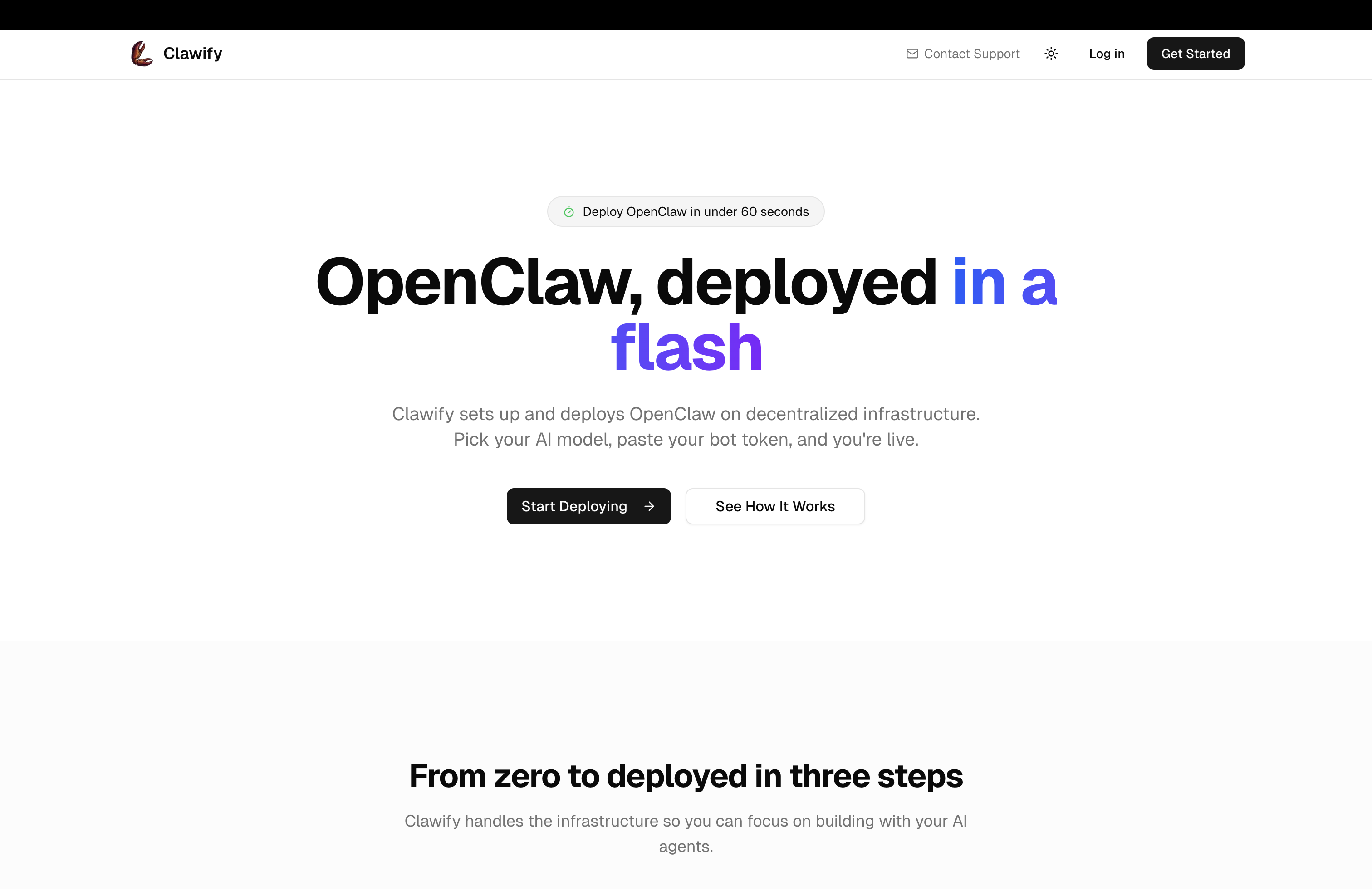 Screenshot 1 of Clawify