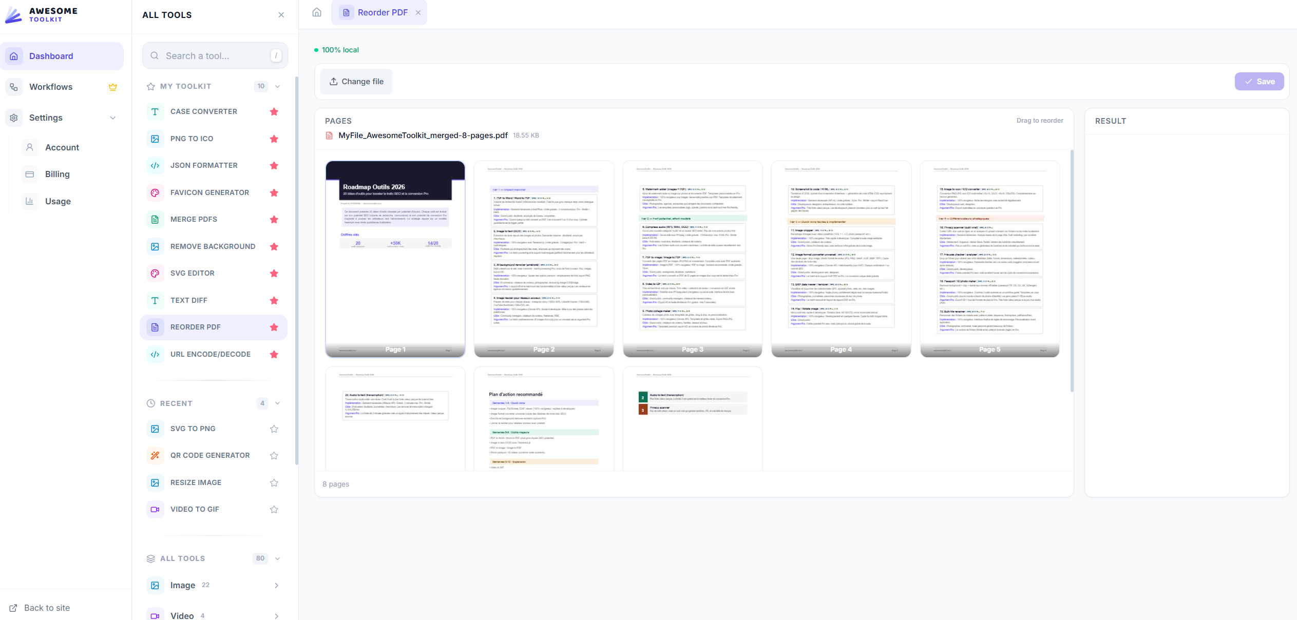 Screenshot 4 of Awesome Toolkit