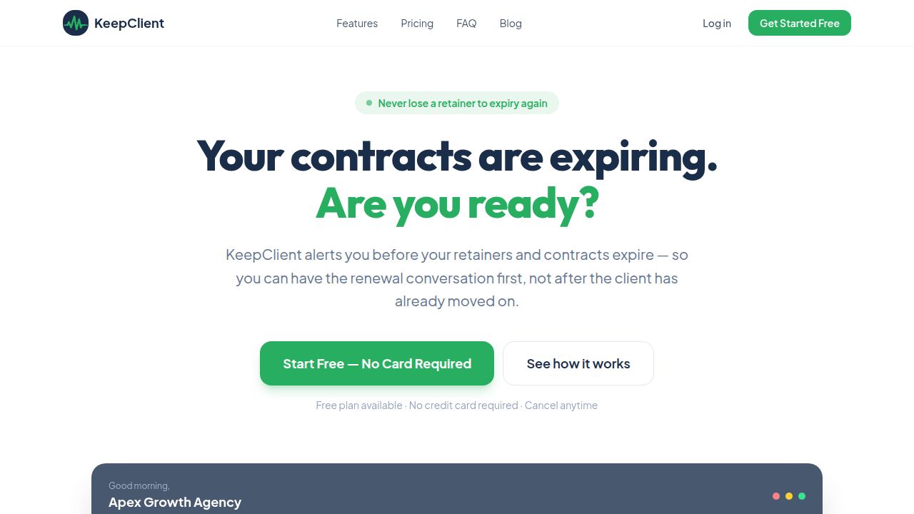 Screenshot 1 of KeepClient