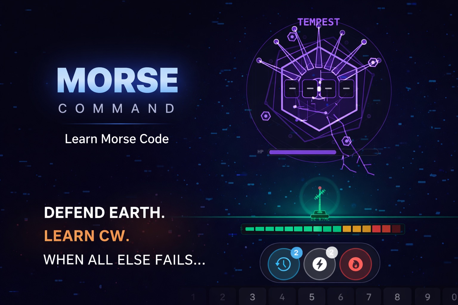 Screenshot 1 of Morse Command