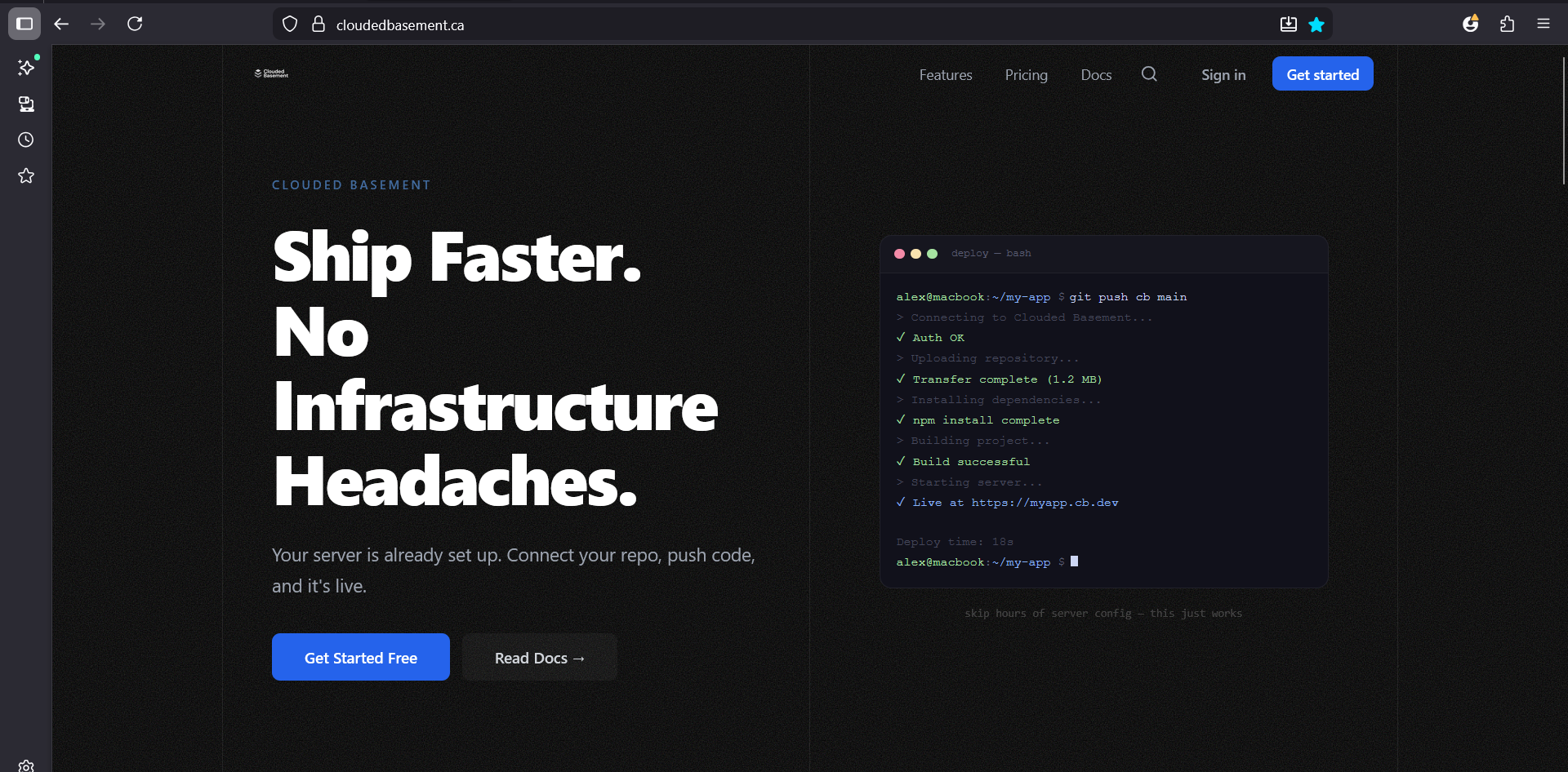Screenshot 1 of Clouded Basement