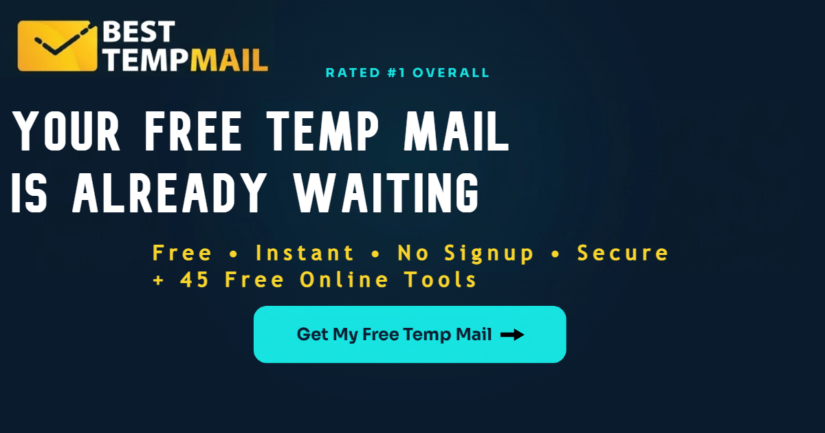 Screenshot 1 of Best Temp Mail