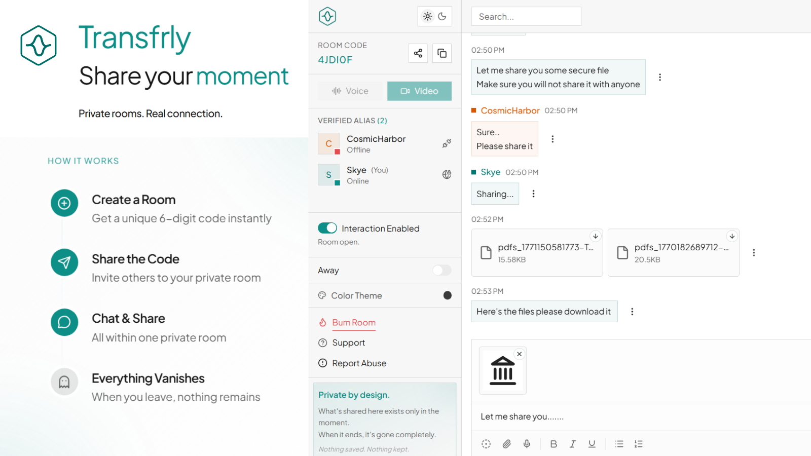 Screenshot 1 of Transfrly
