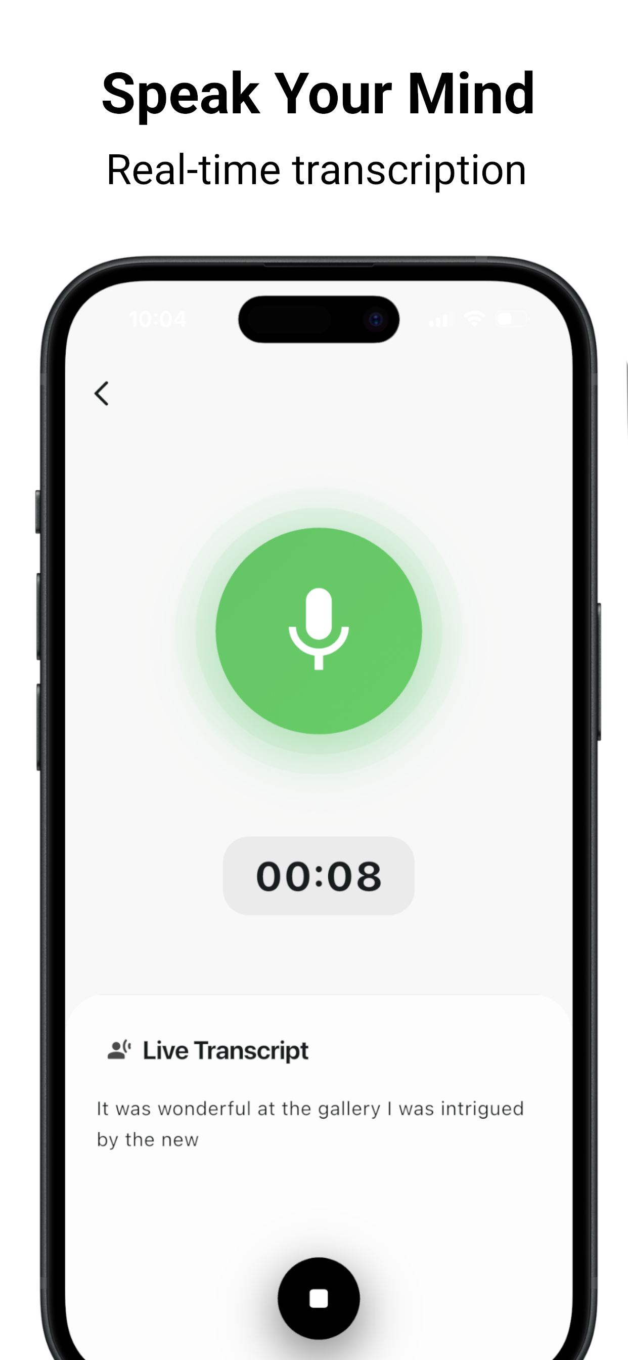 Screenshot 2 of Narrate: AI Journal