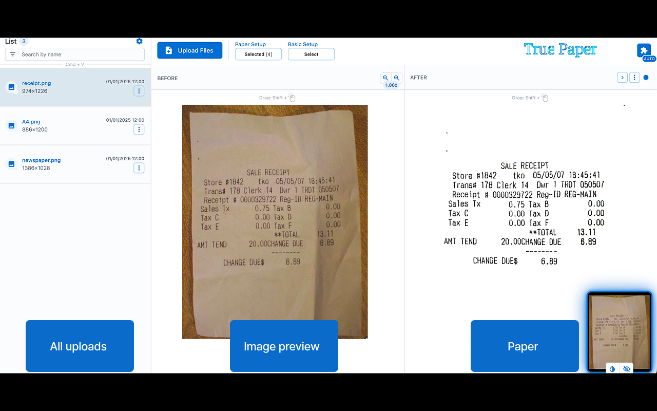 Screenshot 3 of True Paper