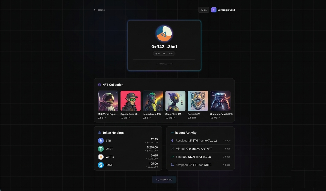 Screenshot 2 of Sovereign Card