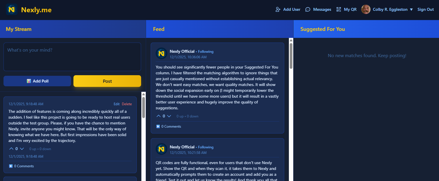 Screenshot 1 of Nexly.me