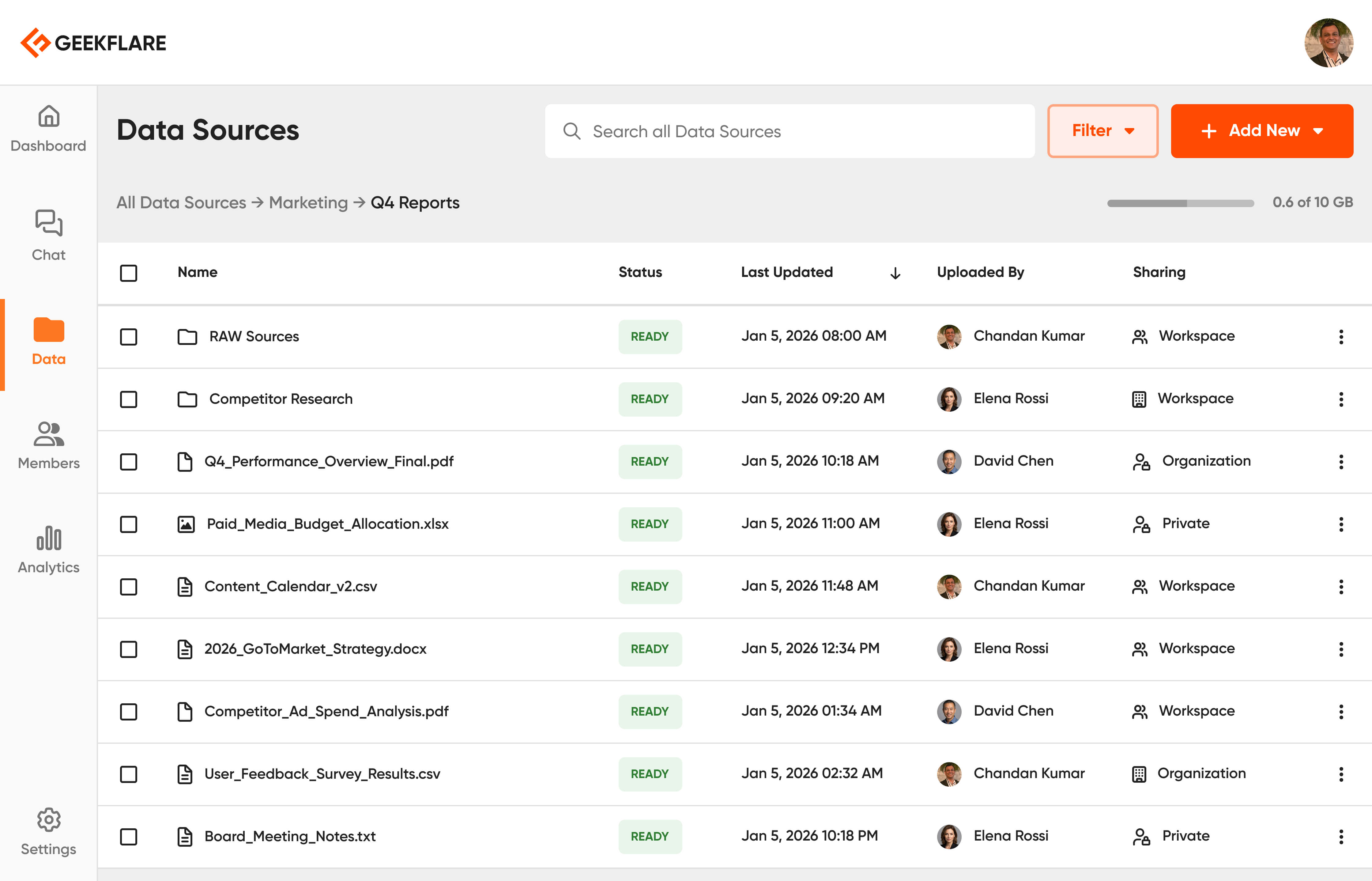 Screenshot 2 of Geekflare Chat
