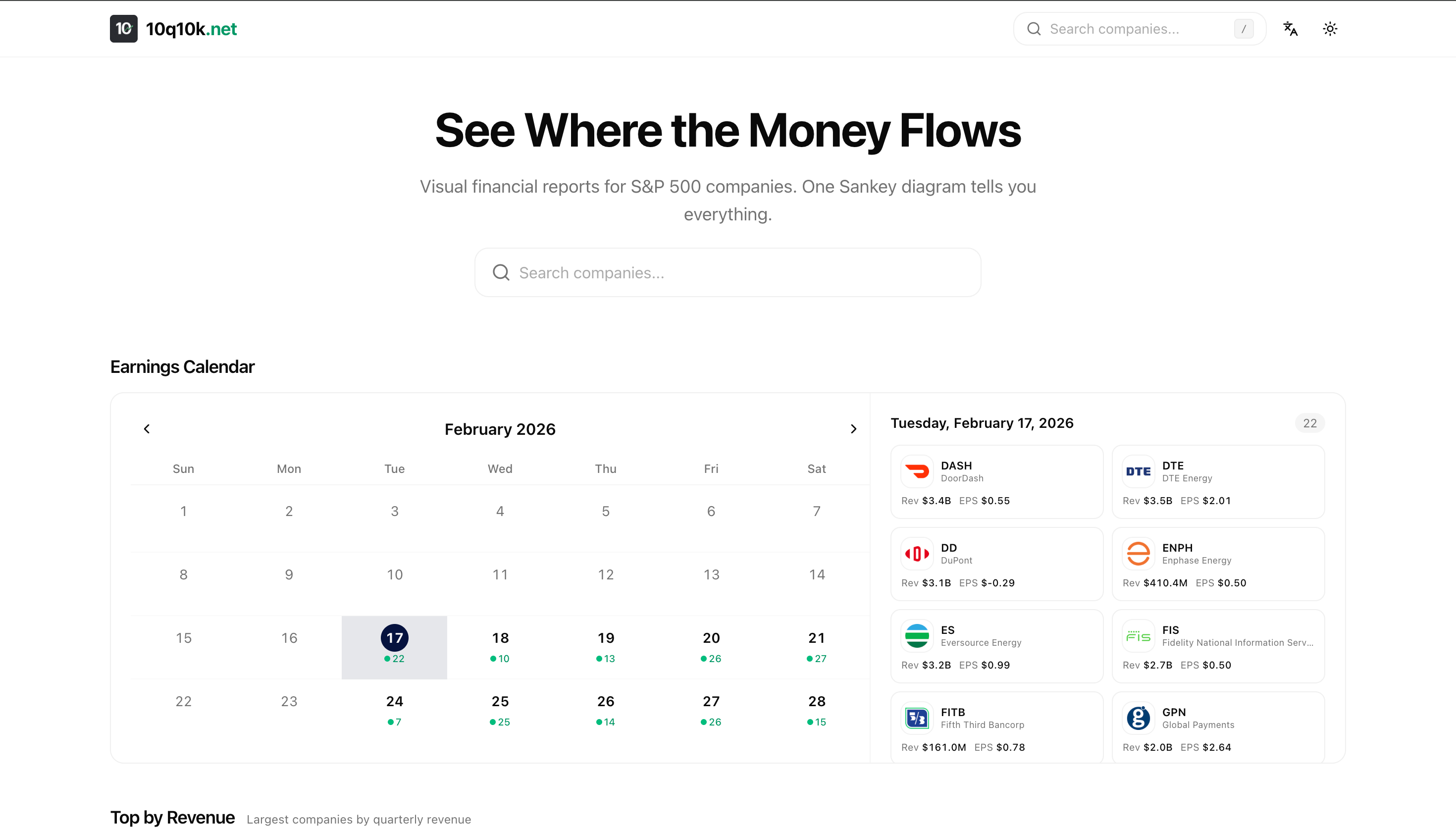 Screenshot 1 of 10q10k.net