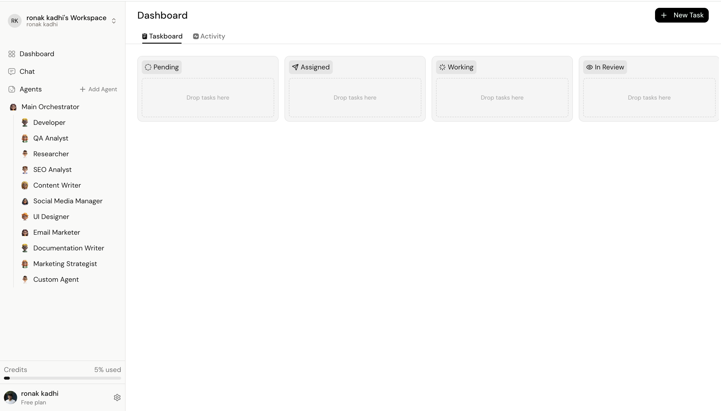 Screenshot 2 of Runagents.co