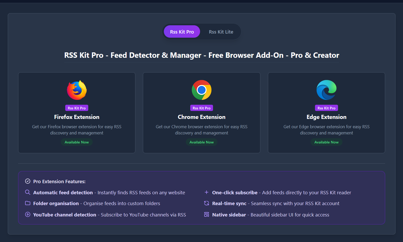 Screenshot 5 of RSS Kit