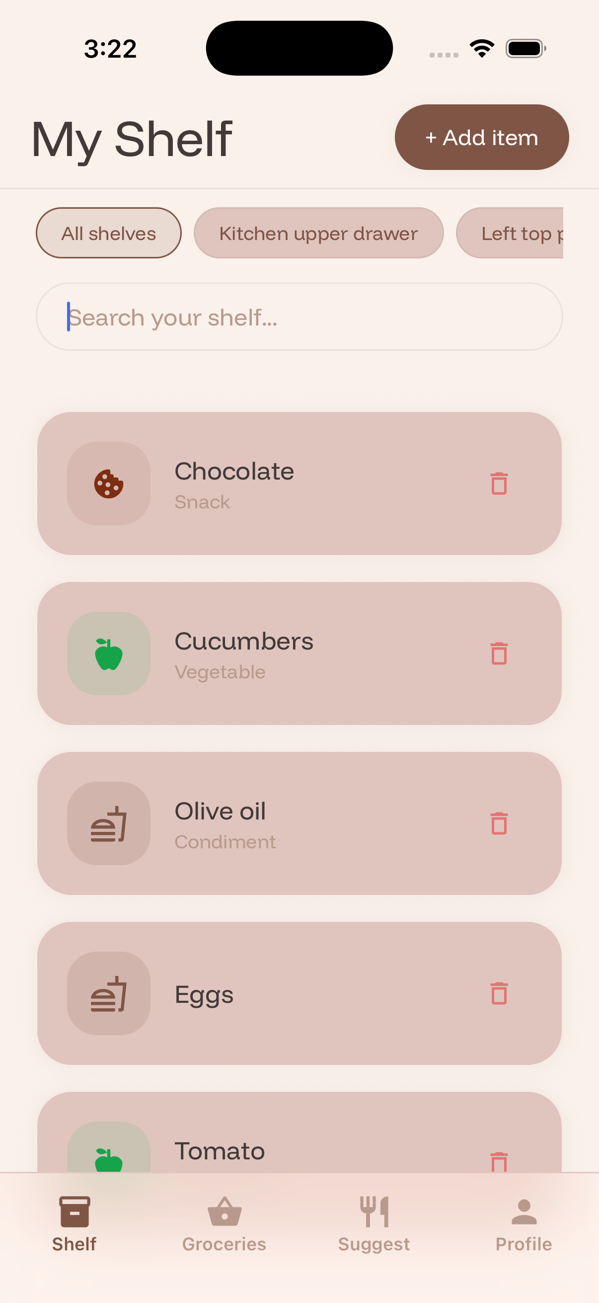 Screenshot 1 of Peeply - Pantry & Grocery